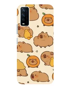 Чохол для Vivo Y12s з картинкою «Капібари з апельсинами» Чохол для Vivo Y12s з картинкою «Капібари з апельсинами»