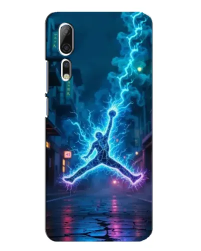 Чехол для ZTE Axon 10 Pro с картинкой «Jordan Gold Jumpman»