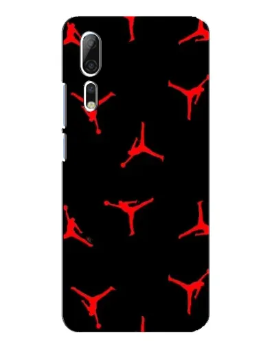 Чехол для ZTE Axon 10 Pro с картинкой «Jordan Red Pattern»