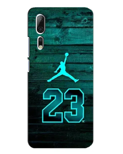 Чехол для ZTE Axon 10 Pro с картинкой «Jordan Cyan 23»