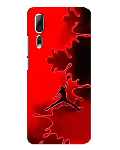 Чехол для ZTE Axon 10 Pro с картинкой «Jordan Red Smoke»