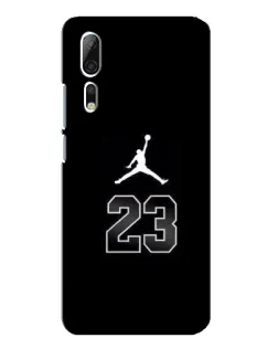 Чехол для ZTE Axon 10 Pro с картинкой «Jordan Flight 23»
