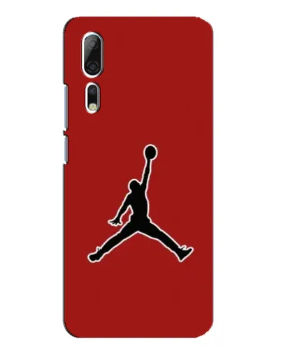 Чехол для ZTE Axon 10 Pro с картинкой «Jordan Red Back»