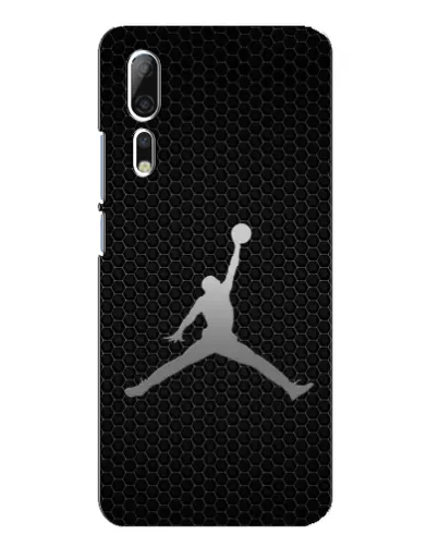 Чехол для ZTE Axon 10 Pro с картинкой «Jordan Dark Carbon»