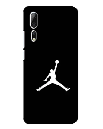 Чехол для ZTE Axon 10 Pro с картинкой «Jordan Silhouette»