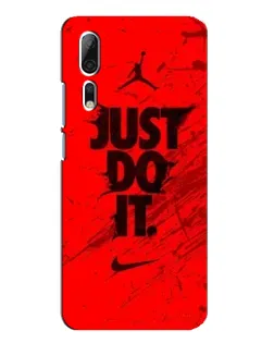 Чехол для ZTE Axon 10 Pro с картинкой «Nike Just Do It»