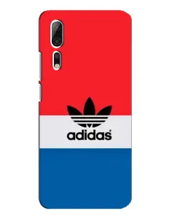 Чохол для ZTE Axon 10 Pro з картинкою «Ретро блоки Adidas»