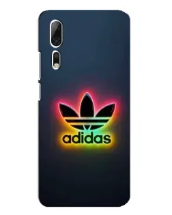 Чохол для ZTE Axon 10 Pro з картинкою «Неоновий Adidas»