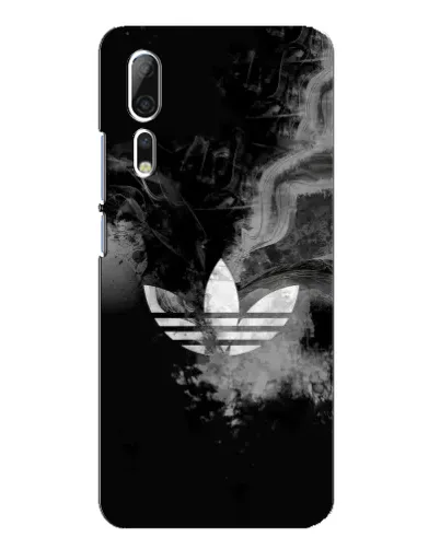 Чохол для ZTE Axon 10 Pro з картинкою «Абстрактний дим Adidas»