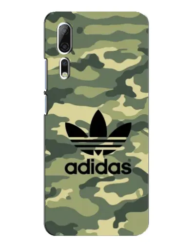 Чохол для ZTE Axon 10 Pro з картинкою «Мілітарі стиль Adidas»
