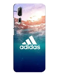 Чохол для ZTE Axon 10 Pro з картинкою «Океанська глибина адідас»