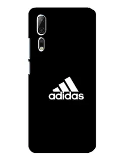 Чохол для ZTE Axon 10 Pro з картинкою «Чорна класика Adidas»