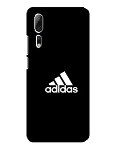 Чохол для ZTE Axon 10 Pro з картинкою «Чорна класика Adidas»