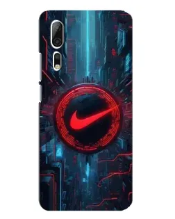 Чохол для ZTE Axon 10 Pro з картинкою «Техногенний стиль Nike»