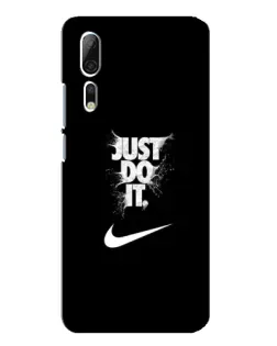 Чохол для ZTE Axon 10 Pro з картинкою «Текстовий принт Nike»
