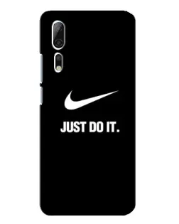 Чохол для ZTE Axon 10 Pro з картинкою «Класичний принт Nike»