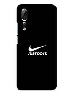 Чохол для ZTE Axon 10 Pro з картинкою «Мінімалізм від Nike»