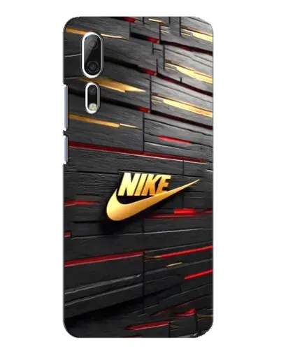Чохол для ZTE Axon 10 Pro з картинкою «Золотий Nike на металі» Чохол для ZTE Axon 10 Pro з картинкою «Золотий Nike на металі»