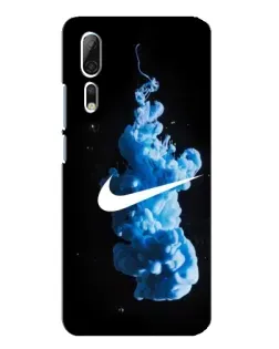 Чохол для ZTE Axon 10 Pro з картинкою «Nike та синій дим»