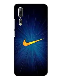 Чохол для ZTE Axon 10 Pro з картинкою «Синій пульс Nike»