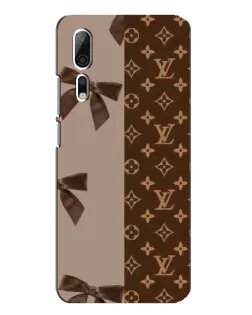 Чехол для ZTE Axon 10 Pro с картинкой «Louis Vuitton — банты»