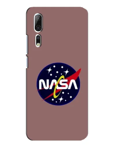 Чехол для ZTE Axon 10 Pro с картинкой «NASA — ретро космос» Чехол для ZTE Axon 10 Pro с картинкой «NASA — ретро космос»