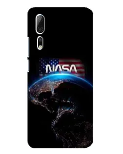 Чехол для ZTE Axon 10 Pro с картинкой «Земля из космоса NASA»