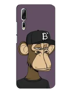 Чехол для ZTE Axon 10 Pro с картинкой «Bored Ape в кепке»