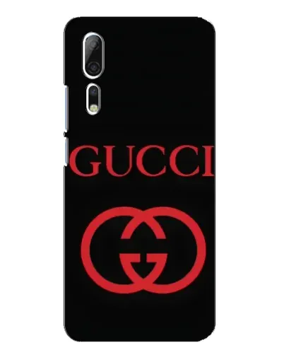 Чехол для ZTE Axon 10 Pro с картинкой «Gucci — красный логотип»