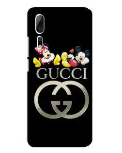 Чехол для ZTE Axon 10 Pro с картинкой «Gucci — герои Disney»