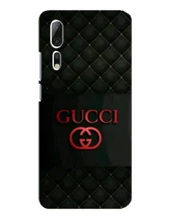 Чехол для ZTE Axon 10 Pro с картинкой «Gucci — стеганый черный»