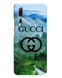 Чехол для ZTE Axon 10 Pro с картинкой «Gucci — горный пейзаж»