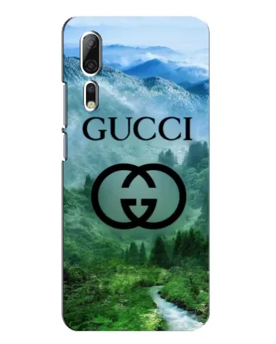 Чехол для ZTE Axon 10 Pro с картинкой «Gucci — горный пейзаж»