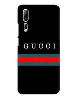 Чехол для ZTE Axon 10 Pro с картинкой «Gucci — красный пояс»