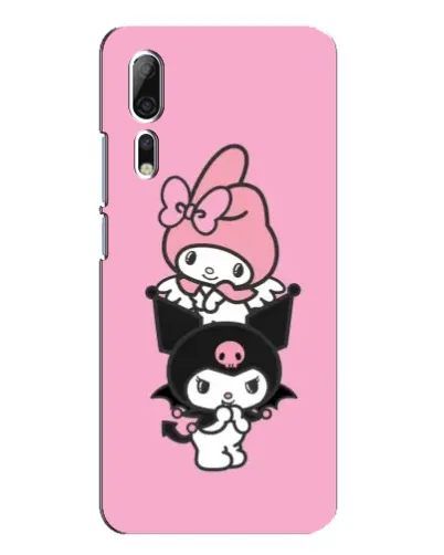 Чехол для ZTE Axon 10 Pro с картинкой «My Melody и Kuromi»