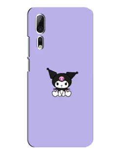 Чехол для ZTE Axon 10 Pro с картинкой «Kuromi — фиолетовый минимализм» Чехол для ZTE Axon 10 Pro с картинкой «Kuromi — фиолетовый минимализм»
