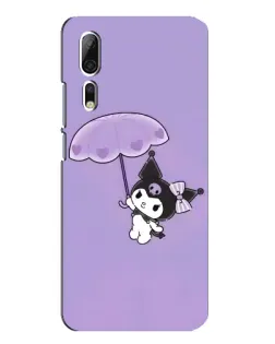 Чехол для ZTE Axon 10 Pro с картинкой «Kuromi с зонтиком» Чехол для ZTE Axon 10 Pro с картинкой «Kuromi с зонтиком»