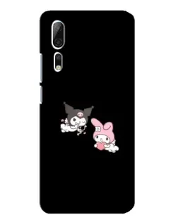 Чехол для ZTE Axon 10 Pro с картинкой «My Melody и Kuromi» Чехол для ZTE Axon 10 Pro с картинкой «My Melody и Kuromi»