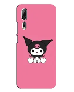 Чехол для ZTE Axon 10 Pro с картинкой «Хмурая Kuromi» Чехол для ZTE Axon 10 Pro с картинкой «Хмурая Kuromi»