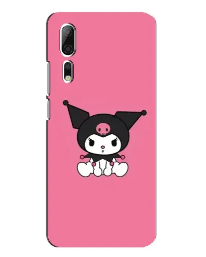Чехол для ZTE Axon 10 Pro с картинкой «Хмурая Kuromi»