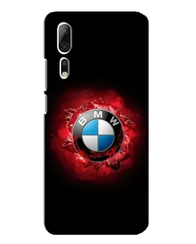 Чохол для ZTE Axon 10 Pro з картинкою «Логотип BMW — спалах»
