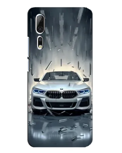 Чохол для ZTE Axon 10 Pro з картинкою «BMW у світлі фар»