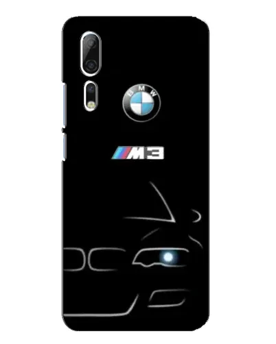 Чохол для ZTE Axon 10 Pro з картинкою «Мінімалістичний принт BMW M3»