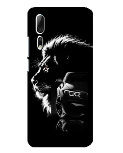 Чохол для ZTE Axon 10 Pro з картинкою «BMW та лев»