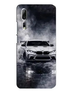 Чохол для ZTE Axon 10 Pro з картинкою «BMW крізь туман»