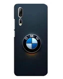 Чохол для ZTE Axon 10 Pro з картинкою «Логотип BMW — мінімалізм»