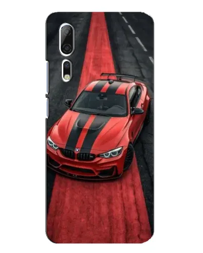 Чохол для ZTE Axon 10 Pro з картинкою «BMW на червоній доріжці»