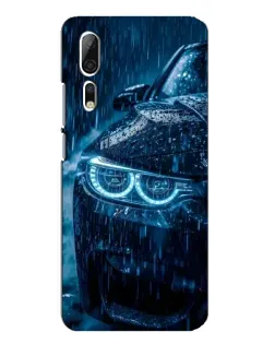 Чохол для ZTE Axon 10 Pro з картинкою «BMW під дощем»