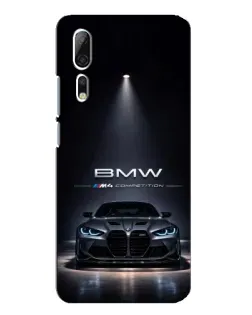 Чохол для ZTE Axon 10 Pro з картинкою «BMW крізь нічне місто»