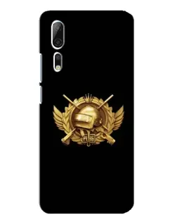Чохол для ZTE Axon 10 Pro з картинкою «PUBG — помаранчевий градієнт»
